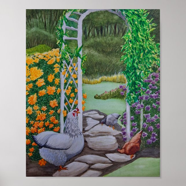 Poster Happy Chicken Park (Frente)