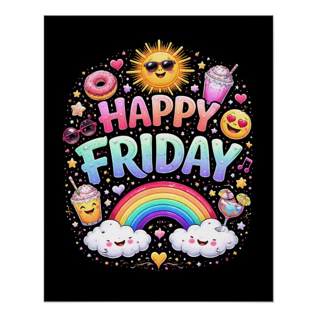 Pôster Happy Friday (Frente)