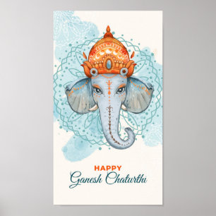 Poster Happy Ganesh Chaturthi