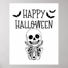 Poster Happy Halloween Affiche