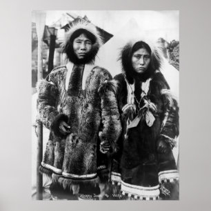 Pôster Happy Jack e Esposa: 1904