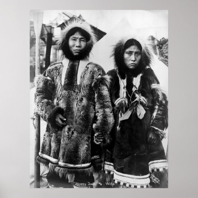 Pôster Happy Jack e Esposa: 1904 (Frente)