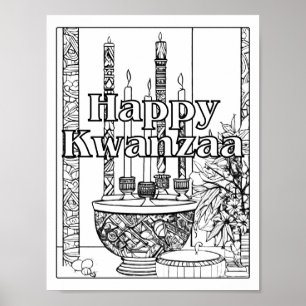 Poster Happy Kwanzaa