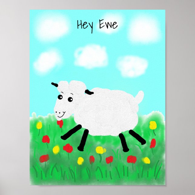 Poster Happy Lamb (Frente)
