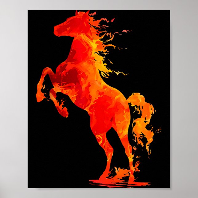 Poster Happy New Year 2026 Chinese New Year Horse Zodiac  (Frente)