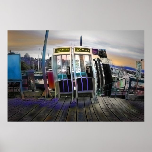 Poster Harbor Booths (Frente)