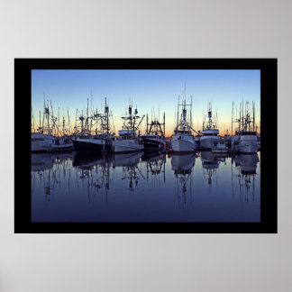 Poster Harbor Sunrise