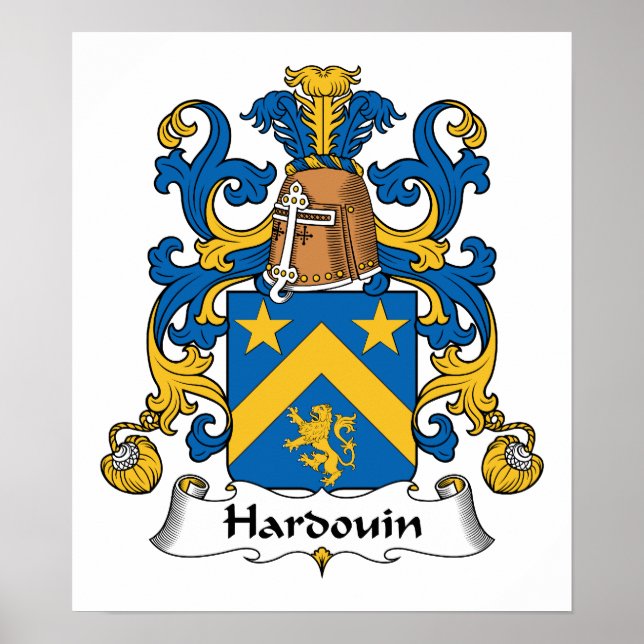 Poster Hardouin Family Crest (Frente)