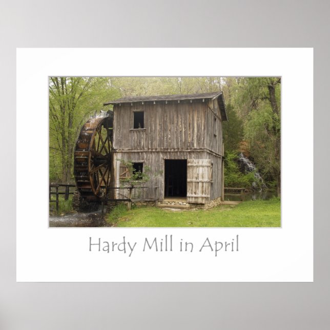 Pôster Hardy Mill in April (Frente)