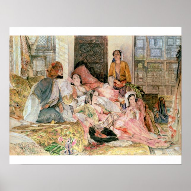 Pôster Harem, c.1850 (Frente)