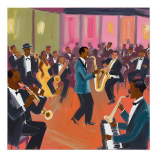 Pôster Harlem Renaissance Nightclub
