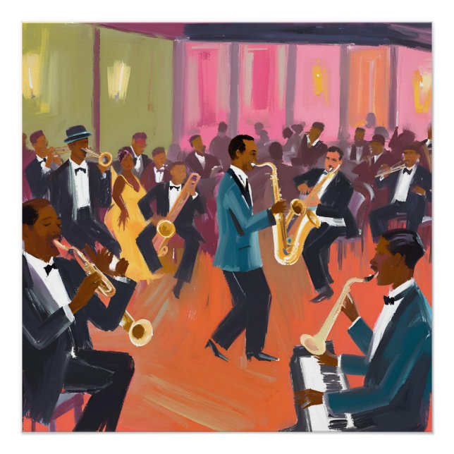 Pôster Harlem Renaissance Nightclub (Frente)