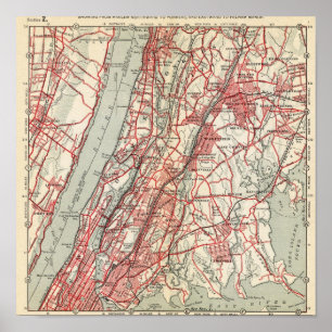 Pôster Harlem, Yonkers, solar de Pelham, New York