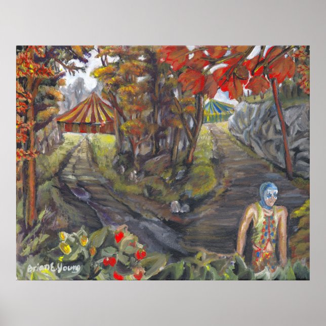 Poster Harlequin Circus (Frente)