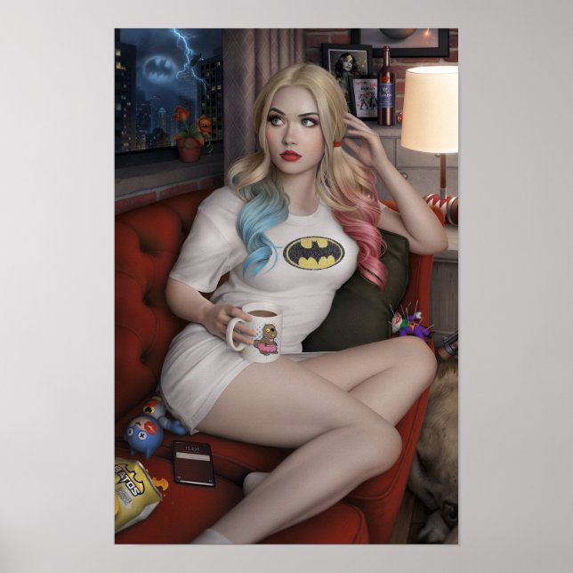 Poster Harley, a Má Garota (Frente)