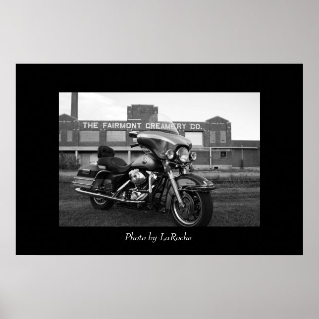 Poster Harley em Creamery (Frente)