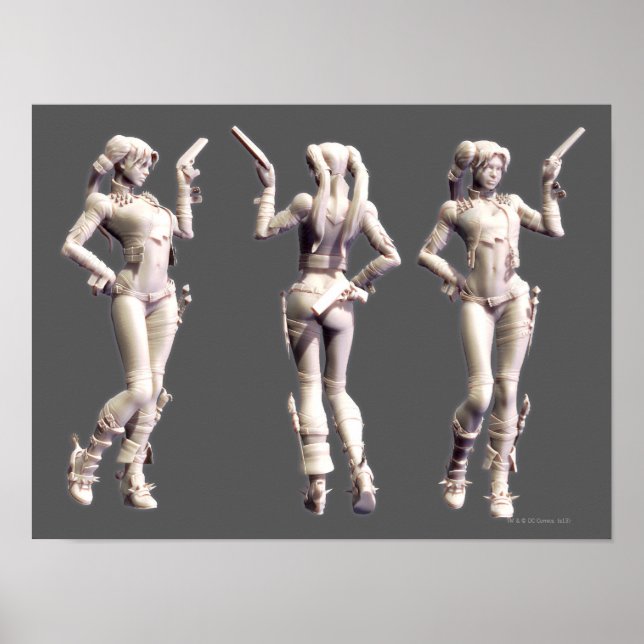 Poster Harley Quinn Alternativa 2 (Frente)