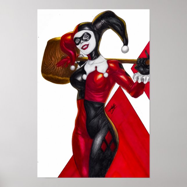 Poster Harley Quinn ~ Harleen Quinzel (Frente)
