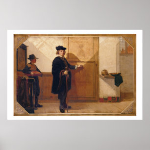 Pôster Harmensz camionete Rijn Rembrandt (1606-69) que