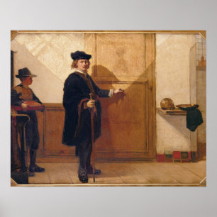 Pôster Harmensz camionete Rijn Rembrandt (1606-69) que