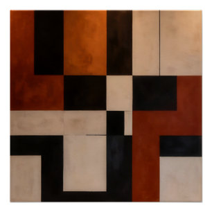 Pôster Harmonia Abstrata