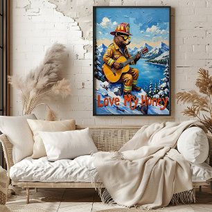 Poster Harmonia de Altitude Alta: Música Neve do Urso