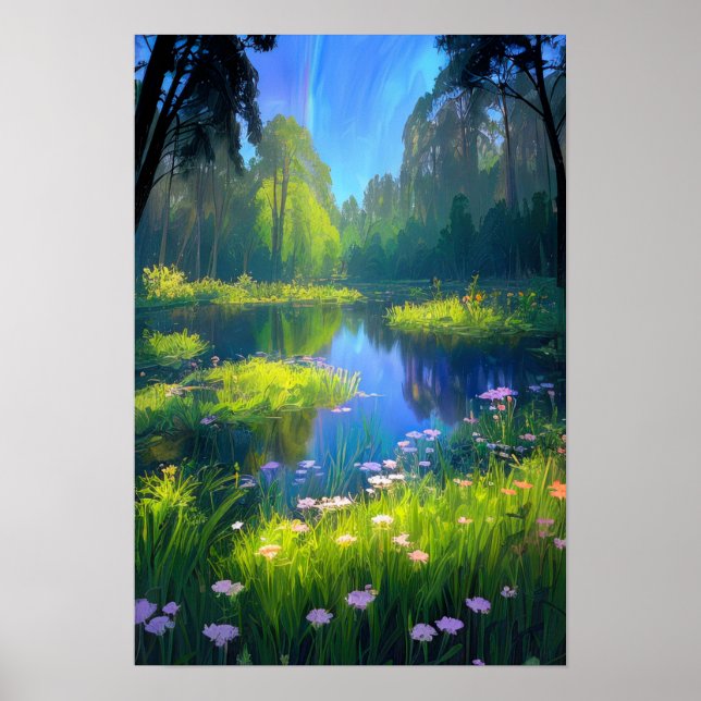 Poster Harmonia do chão pantanoso (Frente)