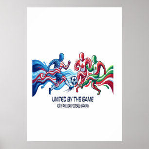 Poster Harmonia do Futebol Norte-Americano 2026