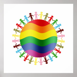 Pôster Harmonia do mundo de LGBT