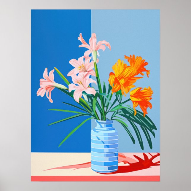 Poster Harmonia Flórida: A Essência da Natureza (Frente)