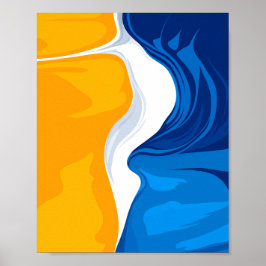 Poster Harmonia Fluida de Calor e Profundidade
