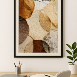 Poster Harmonia Texturizada