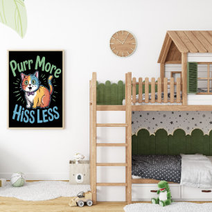 Poster Harmonian Feline Vibe