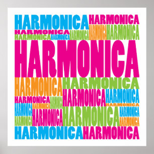 Poster Harmonica Colorida