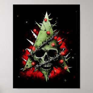 Poster Harmonizar Contrastes Árvore de Natal Encontra Pun