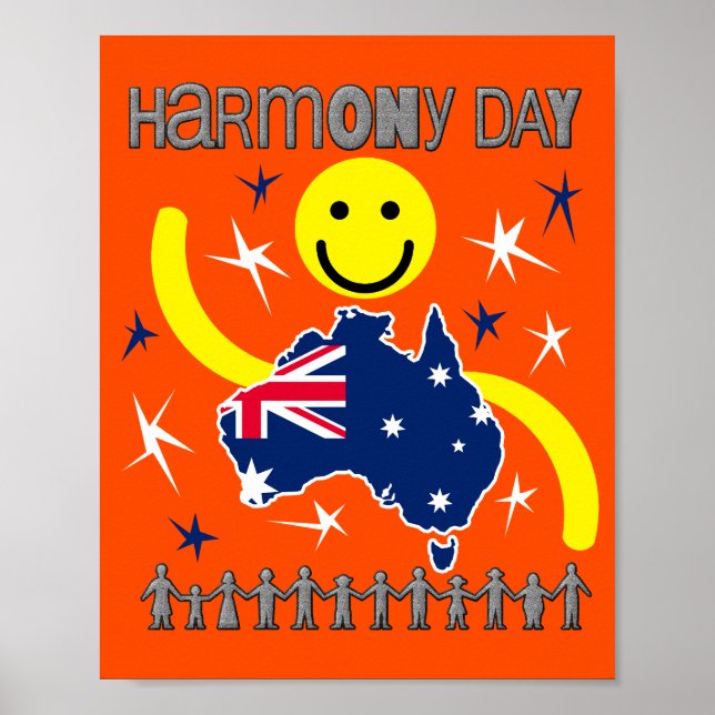 Poster Harmony Day Australia  (Frente)