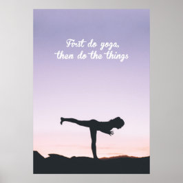 Poster Harmony Through Movement