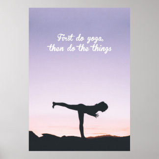 Poster Harmony Through Movement