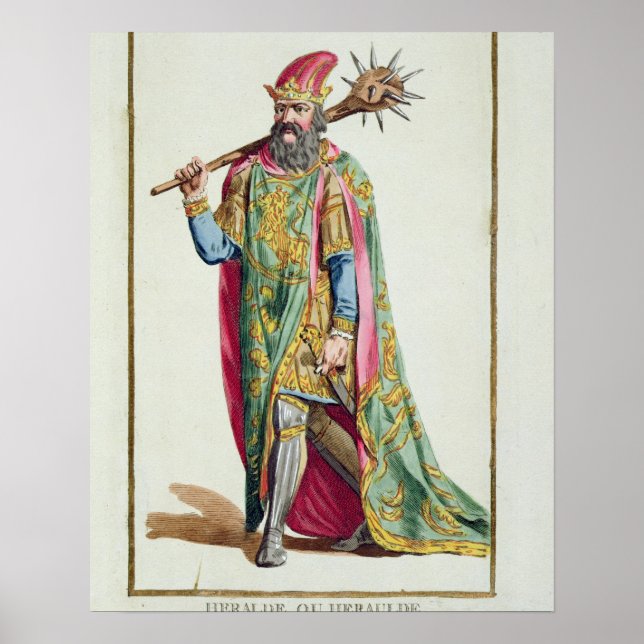 Poster Harold, Rei da Dinamarca de "Receuil des Estampes (Frente)