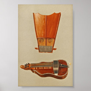 Poster Harpa de Bell, Hurdy-Gurdy