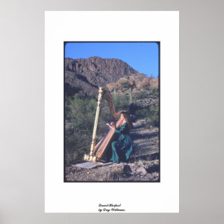 Poster Harpist do Deserto