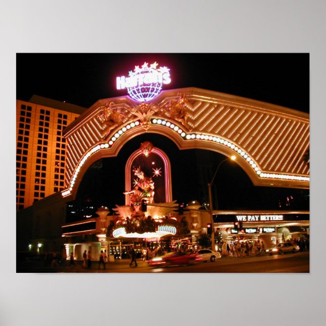 Pôster Harrah's Las Vegas (Frente)