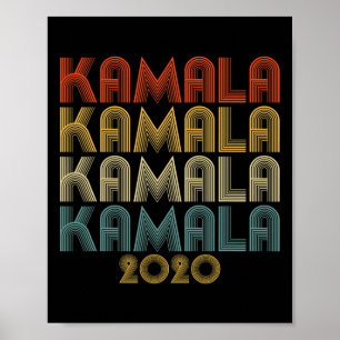 Poster Harris 2020 Eletion Retro 60s 70s