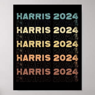 Poster Harris 2024 Para Citação Da Campanha Eleitoral Do