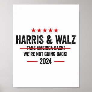Poster Harris 2024 Para O Presidente Harris Walz 2024 Ant