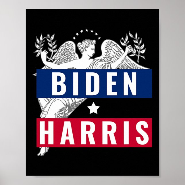 Poster Harris American Flag Victory (Frente)