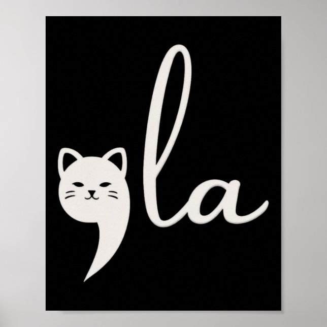 Poster Harris Comma-la Cat Damas Para Harris (Frente)