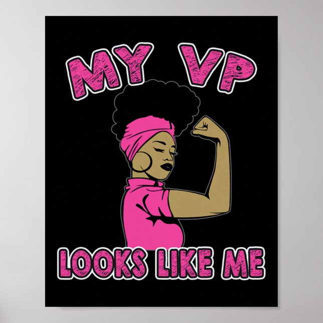 Poster Harris Meu Vp Parece Que Sou Vice-Presidente Do Mo (Frente)