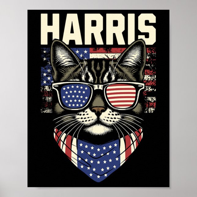 Poster Harris Para Presidente 2024 (Frente)