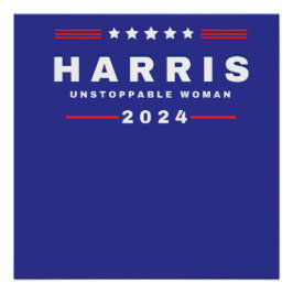 Pôster Harris Unstopable Women | Eleições 2024